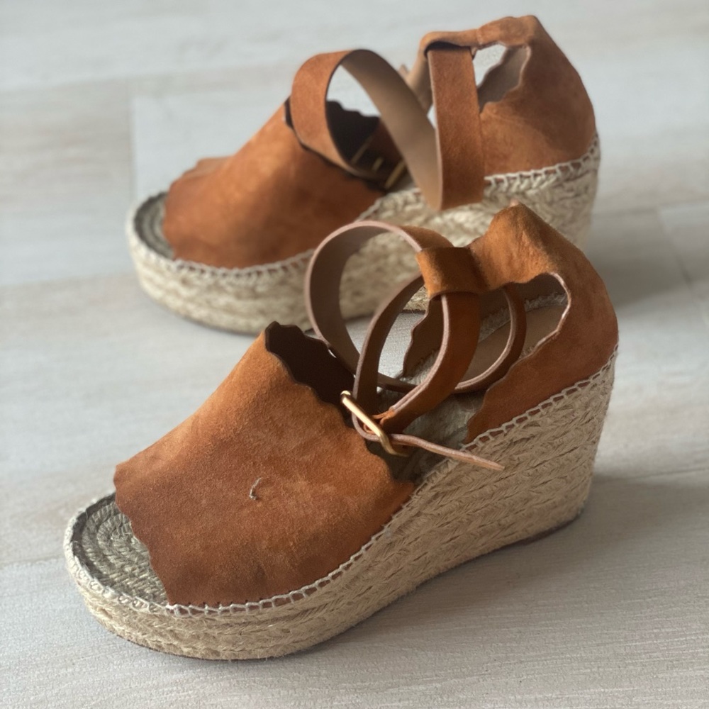 Chloe Lauren Espadrille Wedge Sandal